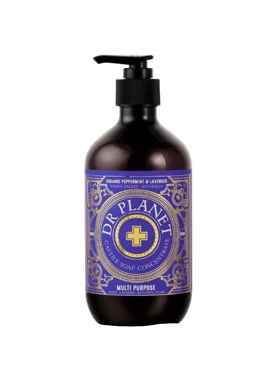 Dr Planet Organic Castile Soap - 500ml Pump bottle