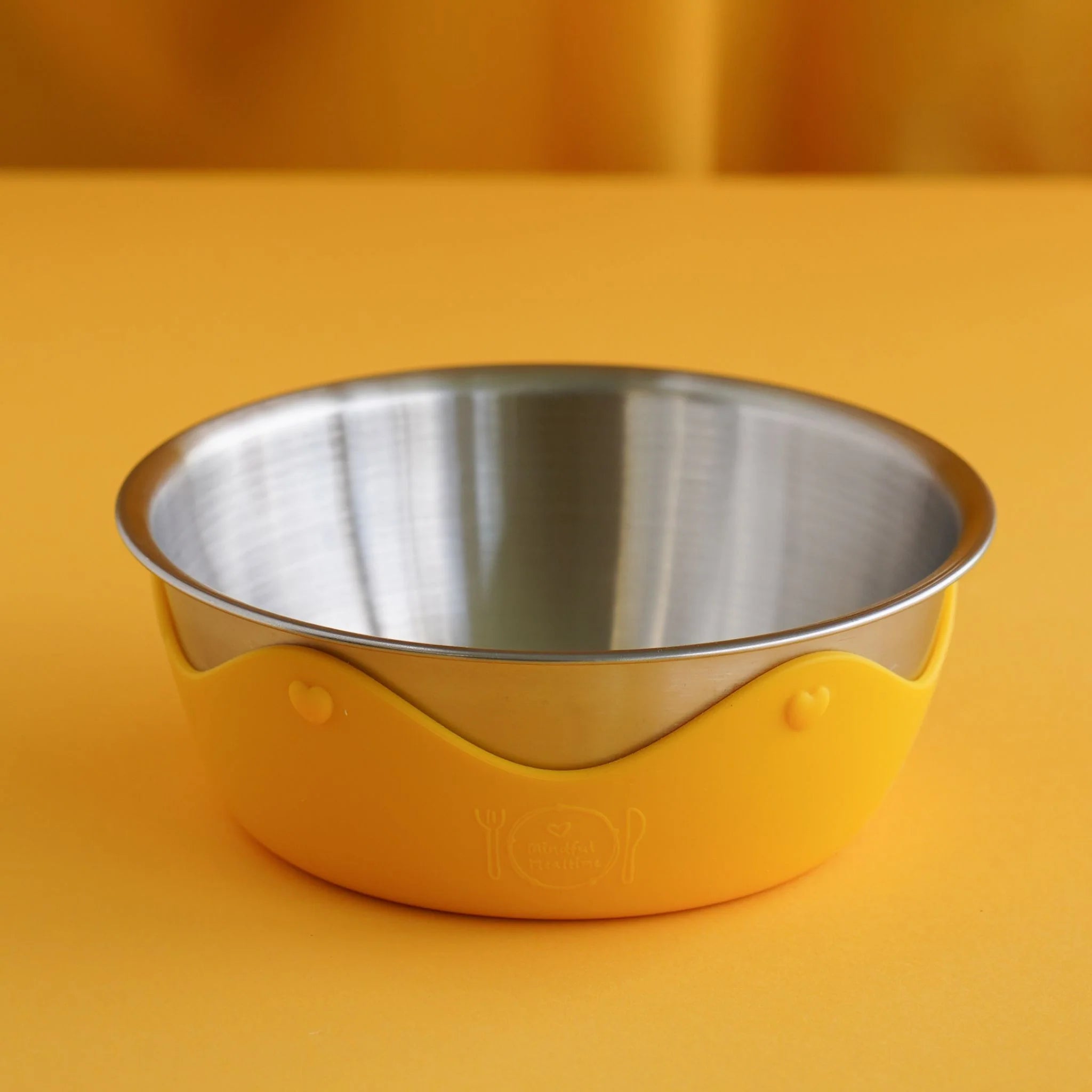 Mindful Mealtime Kids Stainless Steel Bowls Brights