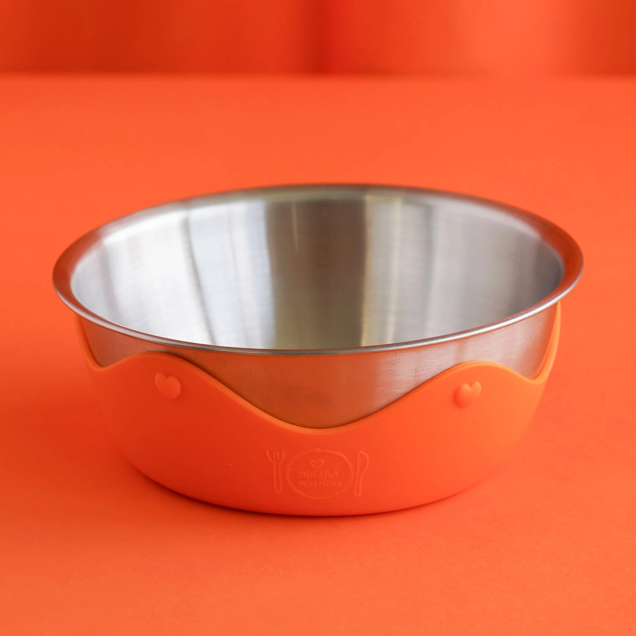 Mindful Mealtime Kids Stainless Steel Bowls Brights
