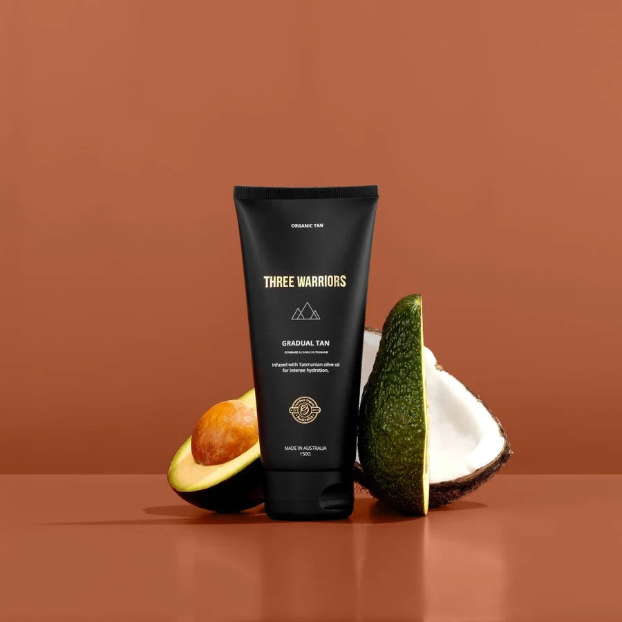 Three Warriors Natural Gradual Tan - 150ml
