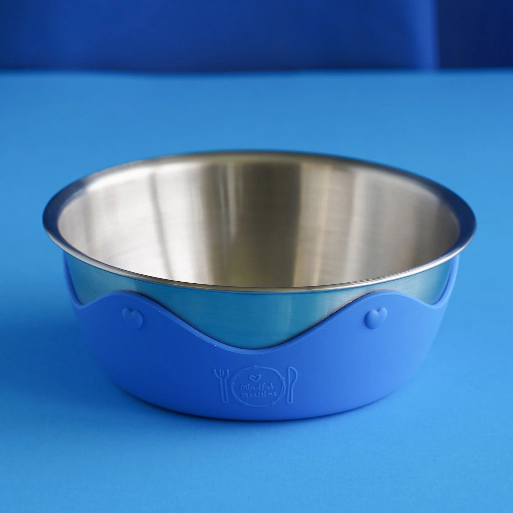 Mindful Mealtime Kids Stainless Steel Bowls Brights