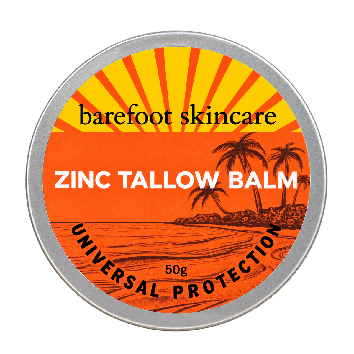 Barefoot skincare Zinc Tallow Balm 50g
