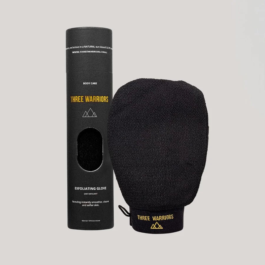Three Warriors Exfoliating Glove