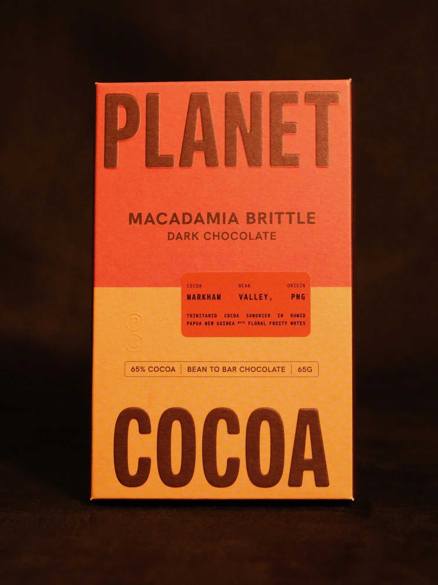Planet Cocoa Macadamia Brittle| Dark Chocolate 65%