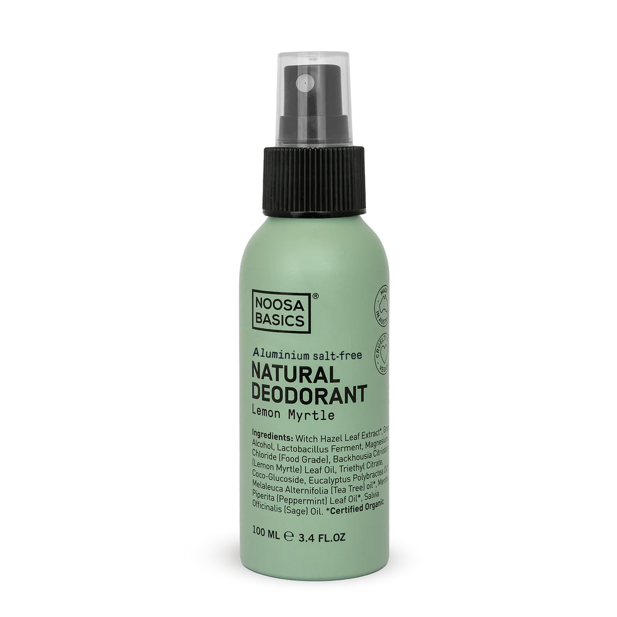 Noosa Basics Spray Deodorant - Lemon Myrtle 100ml