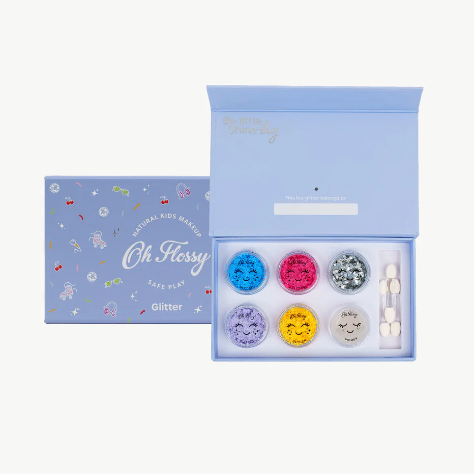 Oh Flossy Kids Disco Fever Glitter Set