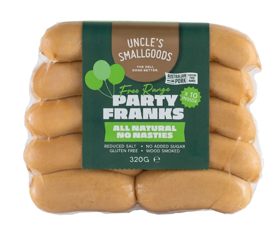 Uncle Smallgoods Part Franks 320g