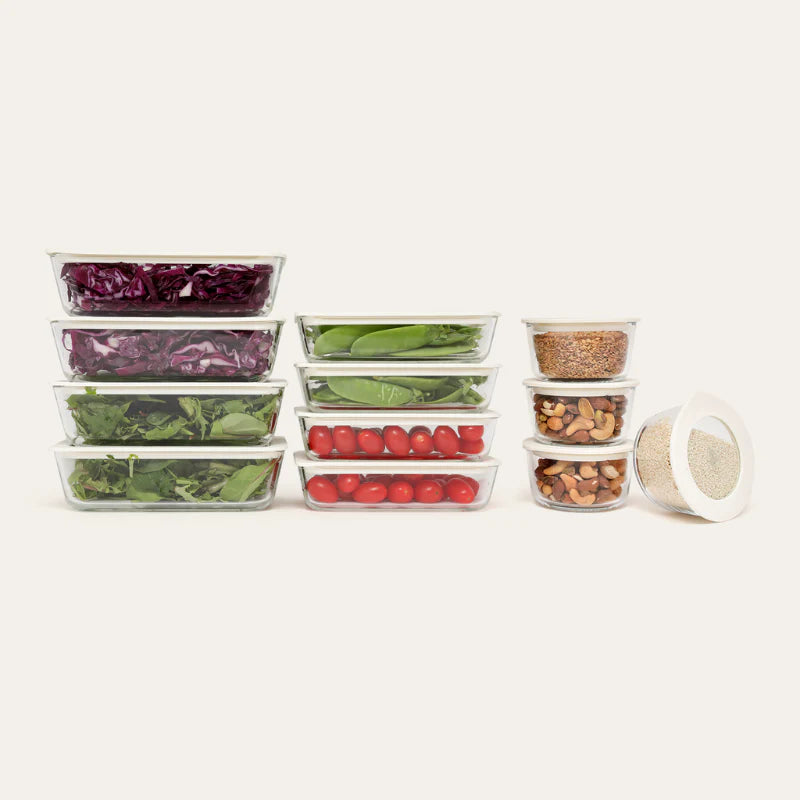 Seed & Sprout Meal Prep Containers Rectangle | 12pk