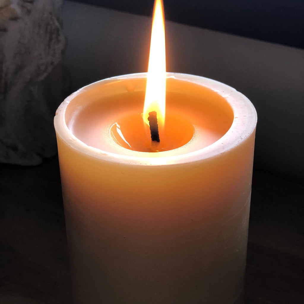 Tree House Candles Large Beeswax Pillar Candle