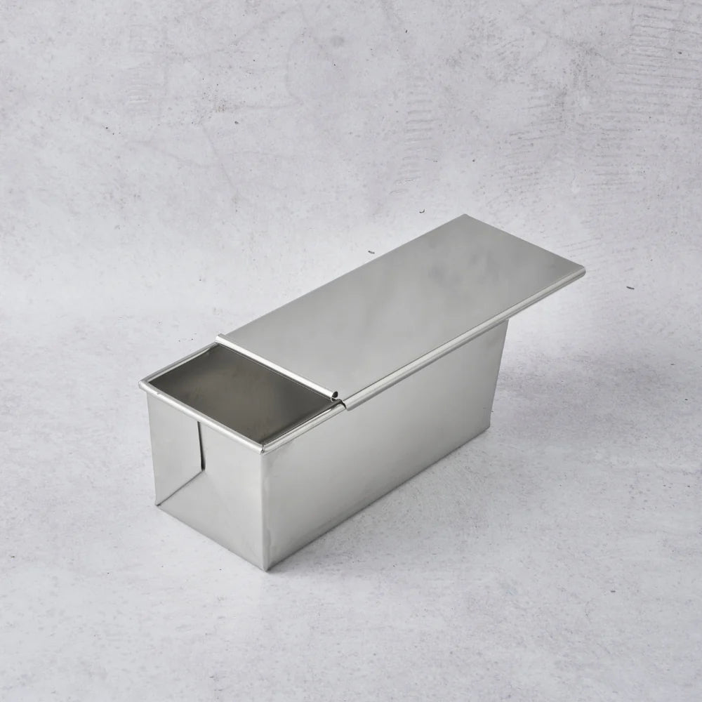 Low Tox Project Stainless Steel Pullman Bread Pan with Lid