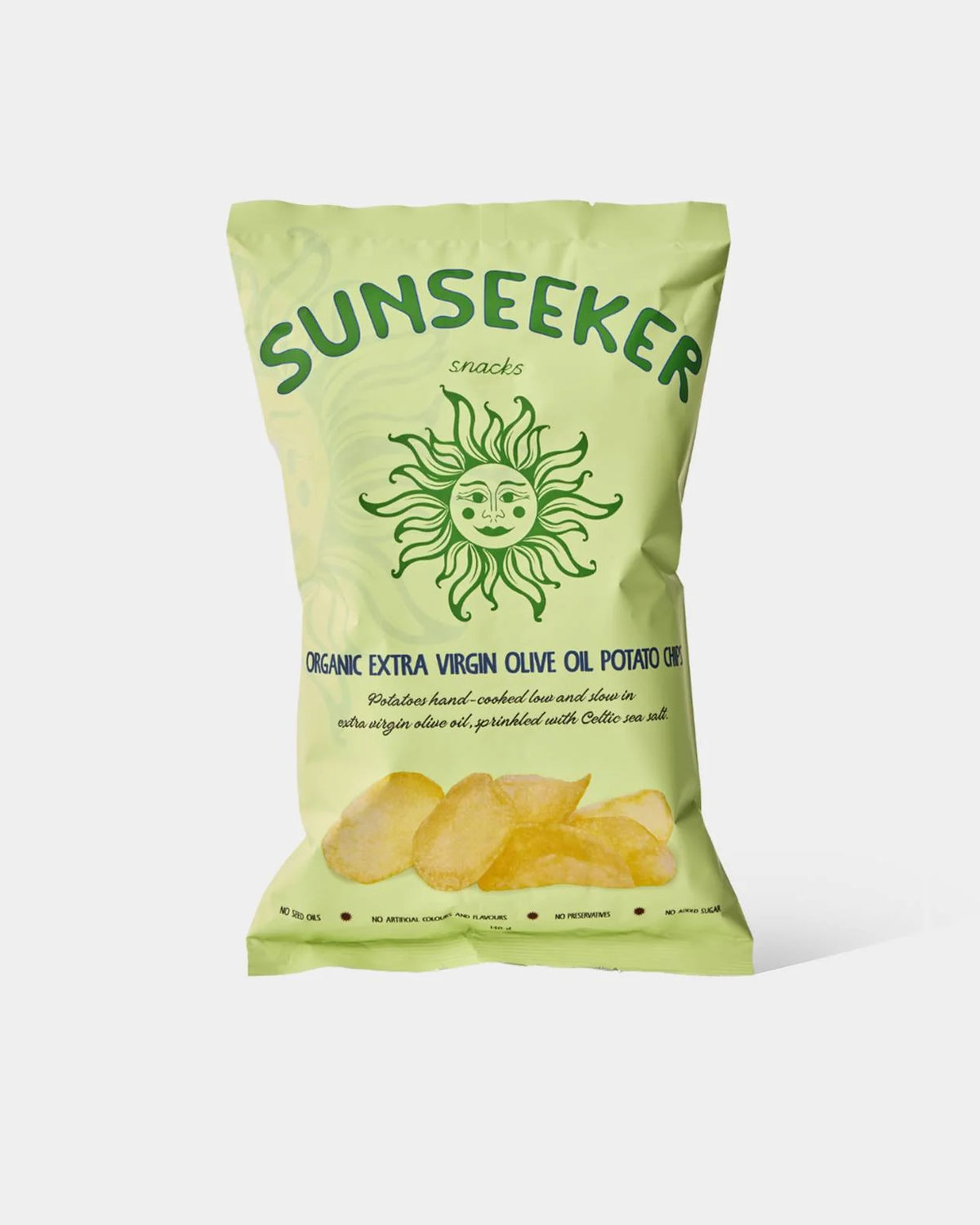 Sunseeker Organic Olive Oil Potato Chips 140g