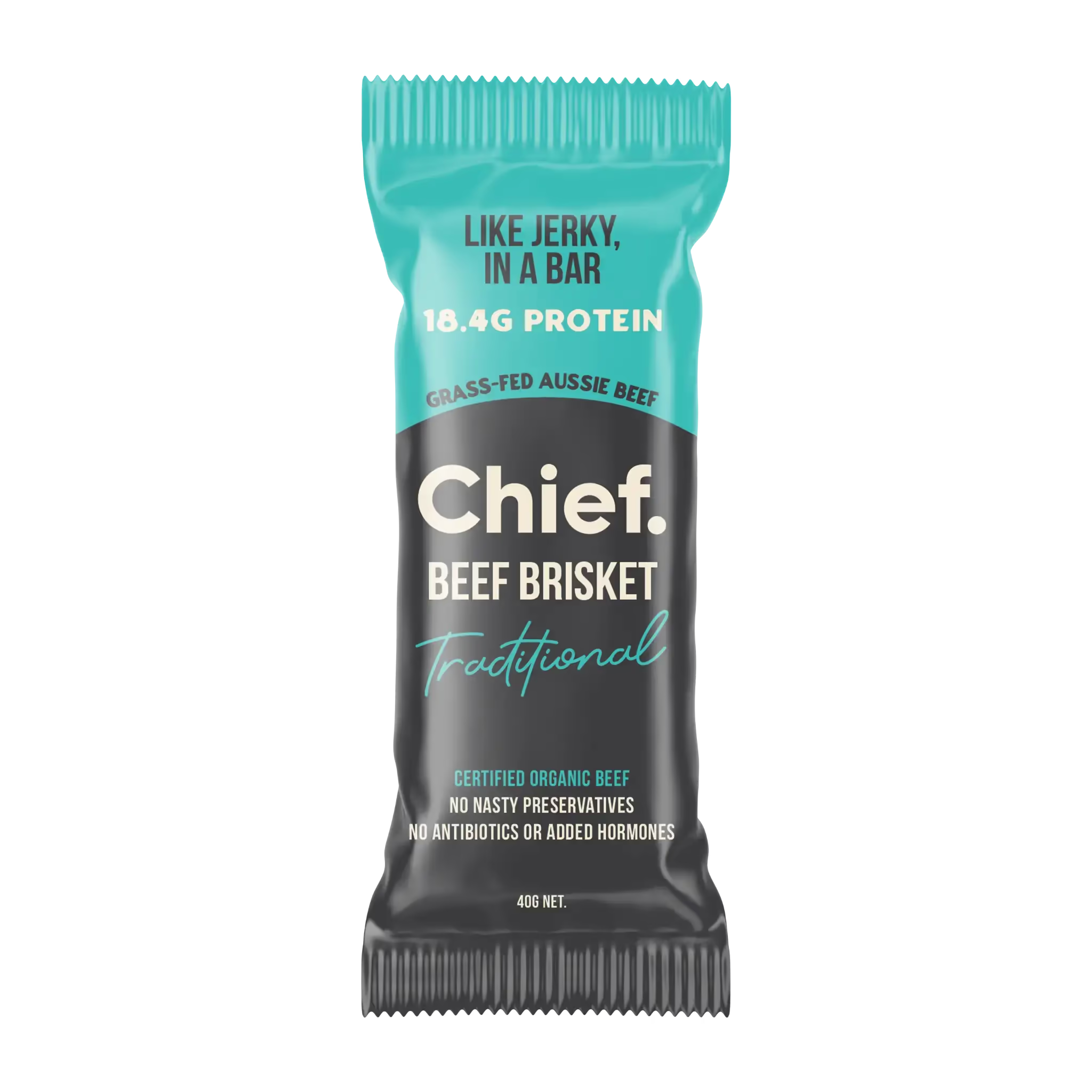 Chief Organic Beef Bars - Traditional