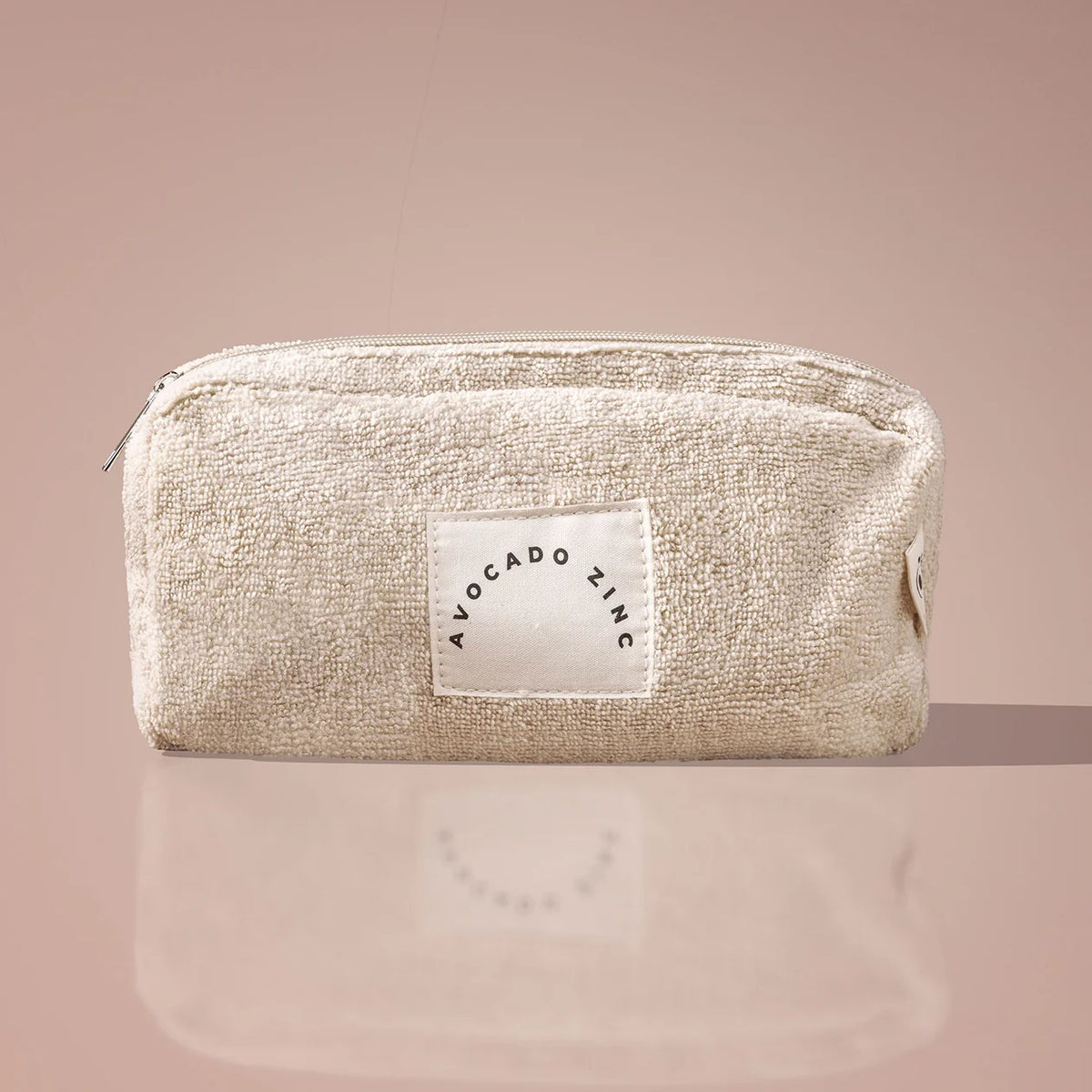 Avocado Zinc Latte Terry Towelling Pouch
