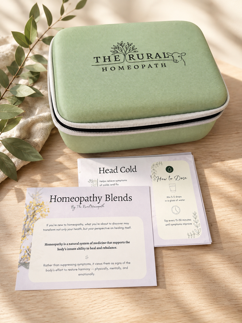 The Rural Homeopath - Homeopathy Kit 15 Remedies