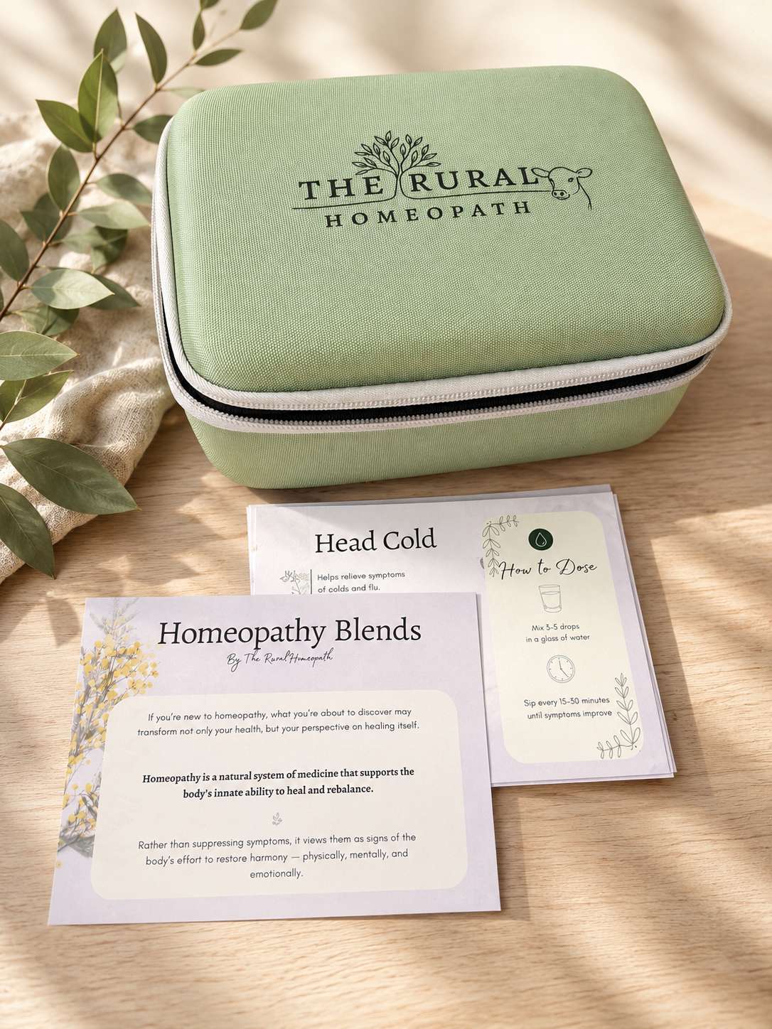 The Rural Homeopath - Homeopathy Kit 15 Remedies