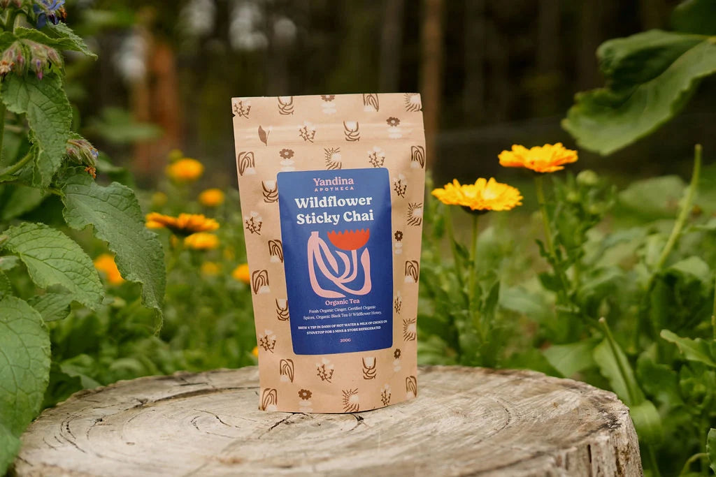Yandina Wildflower Sticky Organic Chai 200g