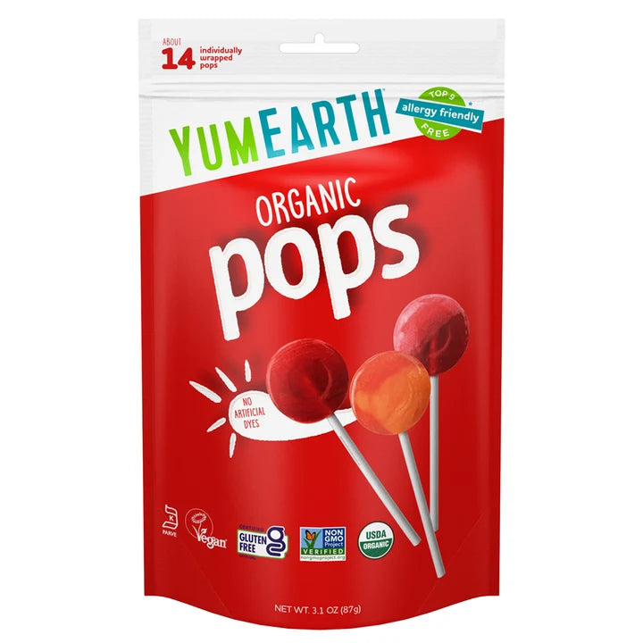 Yum Earth Organic Assorted Lollipops
